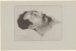 Nicolaas de Roever auf seinem Totenbett von Jan Veth