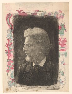 Porträt von Jacques Perk von Jan Veth