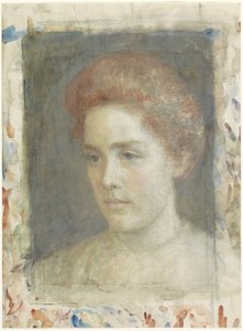 Porträt von Fräulein Wiedenbruggen von Jan Veth