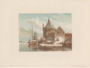 Ansicht des Walturms in Culemborg