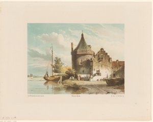Ansicht des Walturms in Culemborg