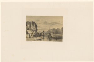 Stadtansicht mit Kanal