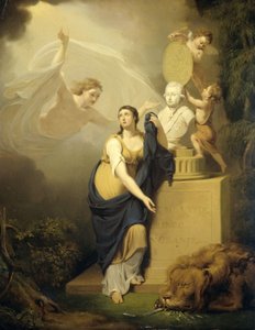 Allegorie auf den Tod von Wilhelm V., Prinz von Oranien, 1806 von Jan Willem Pieneman