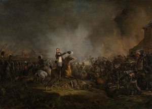 Der Prinz von Oranien bei Quatre-Bras, 16. Juni 1815
