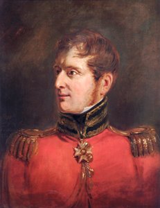 Porträt von Feldmarschall Lord Fitzroy James Henry Somerset, britischer Soldat, 1821