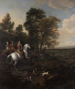 Hasenjagd, ca. 1690