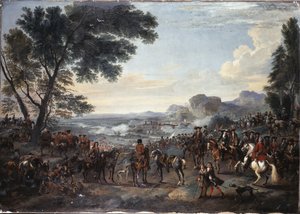 König Wilhelm III. und seine Armee bei der Belagerung von Namur von Jan Wyck
