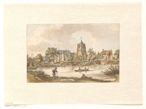 Ansicht von Acquoy an der Linge