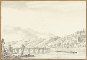 Ansicht der Stadt und des Schlosses in Namur