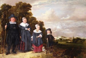 Gruppenporträt einer Familie