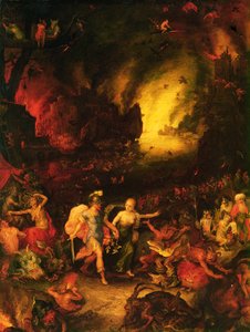 Aeneas in der Unterwelt (Detail)