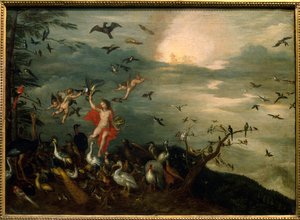 Luft. Allegorie der Naturelemente