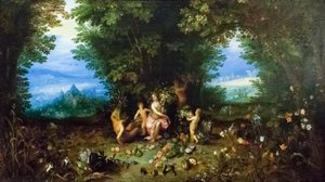 Allegorie der Erde, ca. 1611 von Jan the Elder Brueghel