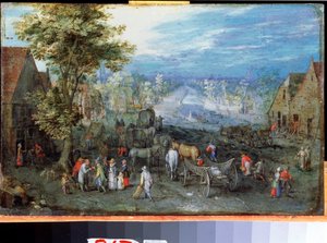 Landschaft von Jan the Elder Brueghel