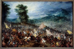 Die Schlacht von Arbela (oder Issos)