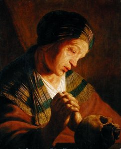 Die Heilige Maria Magdalena im Gebet von Jan the Elder attr. to Lievens
