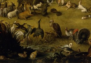 Gruppe von Tieren (Detail von Orpheus) von Jan the Elder circle of Brueghel