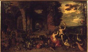 Allegorie von Luft und Feuer, ca. 1650-60