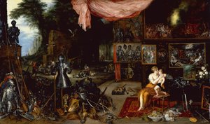 Die fünf Sinne, Tastsinn von Jan the Younger Brueghel
