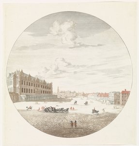 Ansicht des Stadtschlosses von Berlin von der Platzseite
