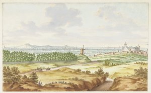 Ansicht von Kleve vom Galgenberg von Jan van Call (I)