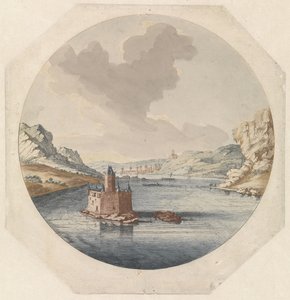 Blick auf die Burg Pfalzgrafenstein bei Kaub