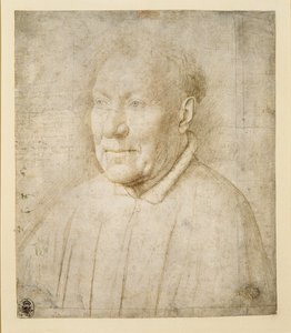 Porträt von Kardinal Niccolò Albergati von Jan van Eyck