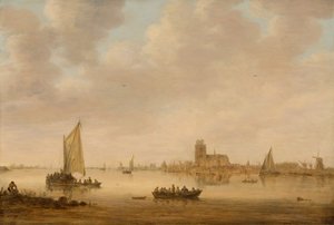 Ansicht von Dordrecht vom Dordtse Kil