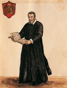 Porträt des italienischen Komponisten Claudio Monteverdi