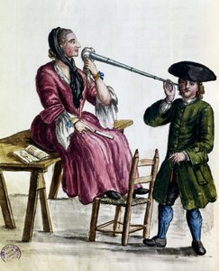 Vorhersage des Glücks, Illustration aus Kostüme der Venezianer fast jeden Alters, sorgfältig gesammelt und im 18. Jahrhundert gemalt, Giovanni di Grevembroch (1731-1807) von Jan van Grevenbroeck