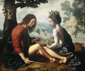 Allegorie der Natur als Mutter der Kunst