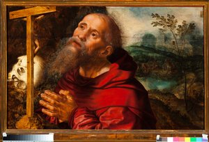 Darstellung des Heiligen Hieronymus von Jan van Hemessen