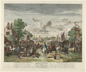 Pferdemarkt, ca. 1702