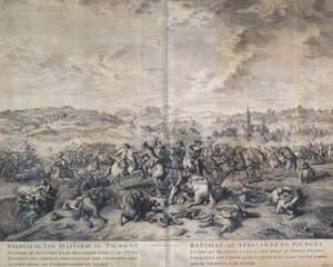 Die Schlacht bei Staffarda am 18. August 1690 von Jan van Huchtenburgh