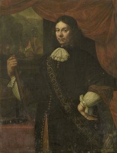 Porträt von Cornelis Jacobsz de Boer von Jan van Neck