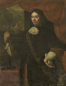 Porträt von Cornelis Jacobsz de Boer, Kapitän der Marine