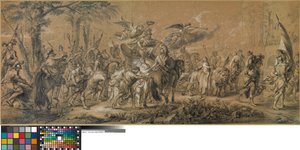De verheerlijking van Mars von Jan van Orley
