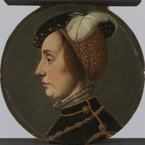 Porträt von Anna von Lothringen, Gemahlin von René de Chalon, Prinz von Oranien