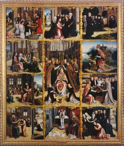 Heiliger Augustinus Altar von Jan van Scorel