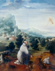 Der heilige Franz von Assisi empfängt die Stigmata