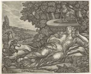 Schlafende Diana von Jan van Somer (possibly)