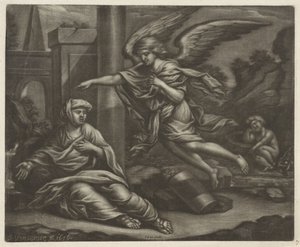 Hagar und Ismael in der Wüste