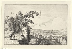 Blick auf ein Tal von Jan van de Velde (II)