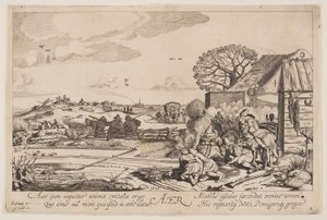 Luft (mit Blick auf Haarlem), aus Die vier Elemente