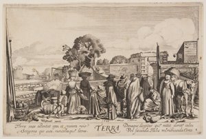 Erde, aus Die vier Elemente von Jan van de Velde II