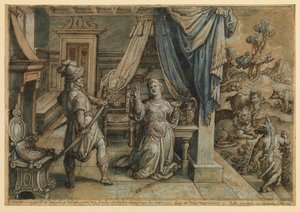 Circe und Ulysses, um 1596