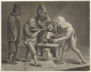 Fünf Narren von Jan van der Bruggen