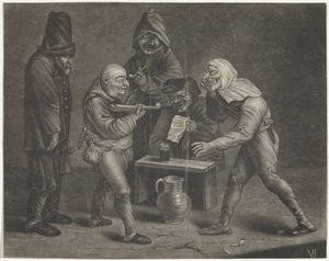 Fünf Narren von Jan van der Bruggen