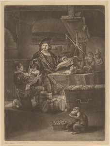 Jan Uytenbogaert von Jan van der Bruggen after Rembrandt van Rijn