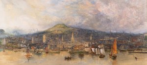 Dundee vom Fluss aus